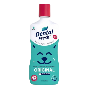Dental Fresh Water Additive Original Formula for Cats & Dogs 8oz
